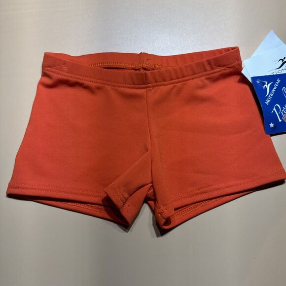 New! Motionwear Gymnastics Dance Shorts Child Intermediate Small 6x-7 Lot Of 3 - Picture 2 of 15